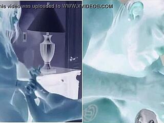 Lesbian girls in missionary position kissing and tribbing until cum.