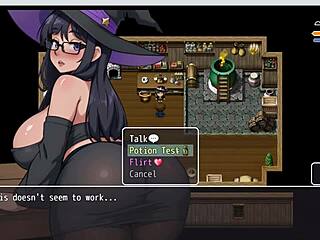 Sexy nurse examines male in lost lagoon harem