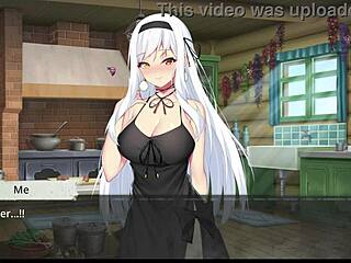 what's up with this witch's sexual prison hentai game?