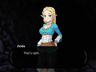 Zelda plays Spirit Orbs in wild porn game. Part 1 gets steamy fast.