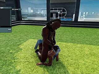 Addicted to Handsome Black Bull's Monster Cock Deepthroat