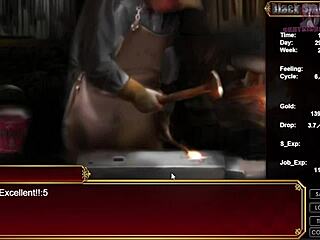 Hey, unbelievable! Can you handle this hentai game scene from Black Smith 13?