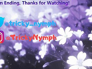 Rave slut cums hard on stream with vibrator and fishnets