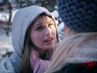 Petite Teen Sucks and Snowballs Cum in Mouth