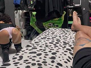 my naughty maid wanted to fuck during the massage service