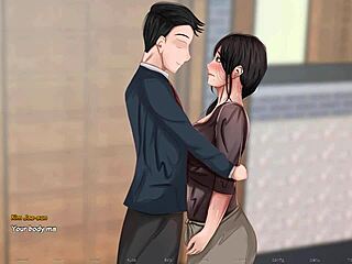 Alpha male plays with hairy milf housemaid's big ass