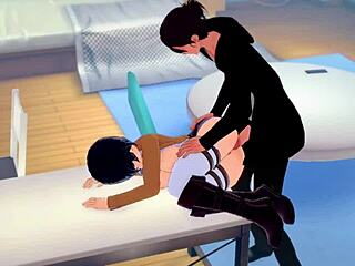 Koikatsu story unfolds as Mikasa and Eren dive into raw anime action with intense climax