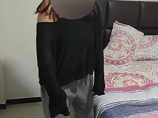 College student Aracely undergoes POV casting with assfucking, creampie, and orgasm.