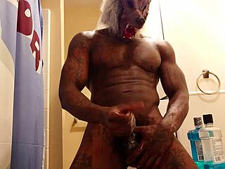 hallelujah johnson worships big black hairy cock in solo pillow talk