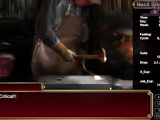 Hey, unbelievable! Can you handle this hentai game scene from Black Smith 13?