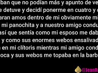 BBW Mexican Prostitute Sucks Cock in Public Taxi Outdoors