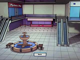 Hot goth girlfriend teases with wild moves in Amity Park hentai.