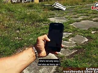 yo, picked up a gothic teen satanist for raw outdoor pov sextreffen without rubber!