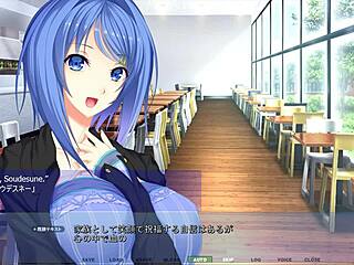 In Akumeru Family, Mahiru Gets Stuck in the Wall, Revealing Her Big Ass and Tits for Masturbation.