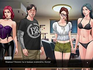 Cowgirl Riding and Rough Fingering in Red String Gameplay Part 22