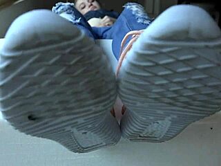 Kristy's new sneakers fetish gets me every time, so wild!