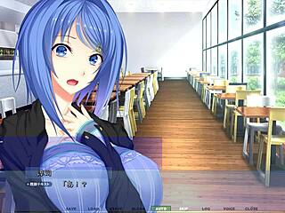 In Akumeru Family, Mahiru Gets Stuck in the Wall, Revealing Her Big Ass and Tits for Masturbation.