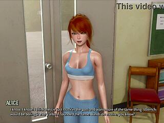 Ripples 8: Curvy Babe's Clothes RIPPED in Wild 3D!