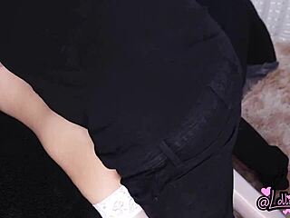 He cant resist cuming in her young 18+ pussy