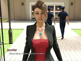 I explore Jennifer 62 in the anime game