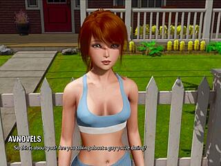 Ripples 8: Curvy Babe's Clothes RIPPED in Wild 3D!