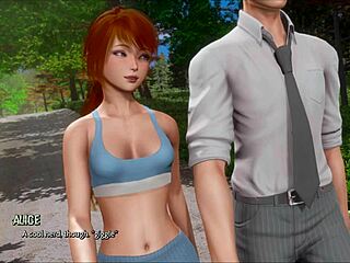 Ripples 8: Curvy Babe's Clothes RIPPED in Wild 3D!