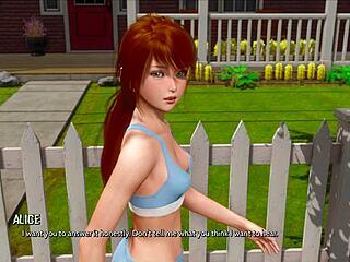 Ripples 8: Curvy Babe's Clothes RIPPED in Wild 3D!