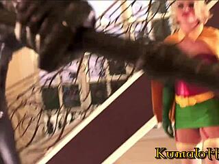 yo, check out this wild orgy at batman’s with madelyn marie, dani jensen, krissy lynn, and bobbi starr getting pounded doggystyle