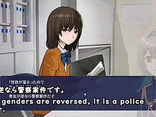 shadows in the clubroom have sex with each other in this anime game trial