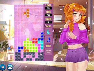 Intentando Pasar with Gamer Girls in Wild Anime Action Scene