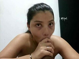 Maid Waits In Kitchen For Her Master