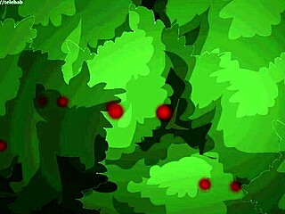 girly moans lure forest animals in hentai