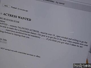 Actress dives into anal movie with monster cock?