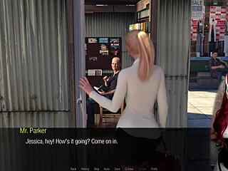 Nasty old dude touches jessica oneil!