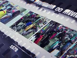 स्वीट एथेना फ्लियर्स ने ऑफिसर माइक के लिए नंगी होकर उंगली की!