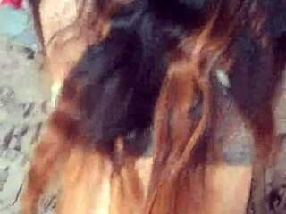 young stepsister with brown skin shakes her big ass while i fuck her tight pussy doggystyle