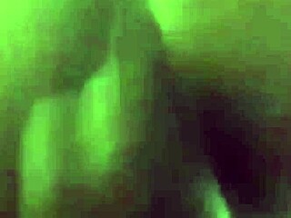 Small ebony rides big black cock hard in homemade fucking scene