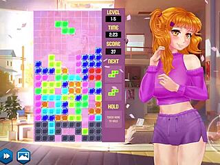 Intentando Pasar with Gamer Girls in Wild Anime Action Scene