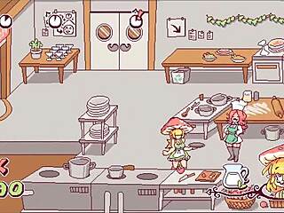 Futanari di funghi futa hentai game ep 5 the cheffe is taking a huge futanari cock in her ass