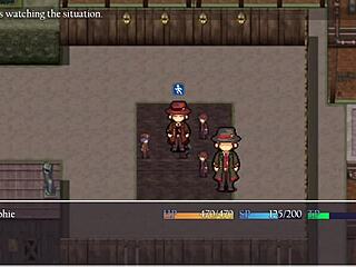 Girl detective fights old man and giant robot