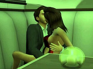 The girl next door seduces with big tits and ass in wedding adultery cheating.