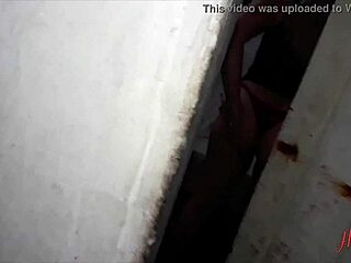 Does the horny BBW aunt make the boy cum in doggystyle?