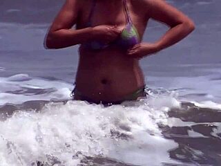 hey, beach gets me so wild, always banging strangers for that dick!