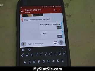 Peyton offers stepbro doggystyle practice 😏