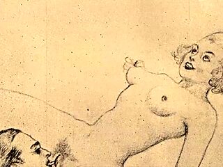 I’m captivated by these vintage erotic anime drawings from long ago.