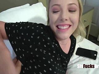 making blonde teen 18+ step sister feel better- dixie lynn!