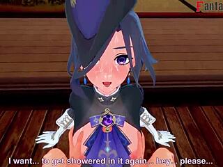 Clorinde Screws Wild in 3D Genshin Impact Fantasy Cartoon Scene. Full FantasyKing3 Action!