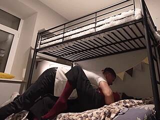 I picked up a pretty girl on the street and fucked her rough in a college dormitory without a condom