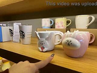 surprising nina with huge asian tits on valentines day