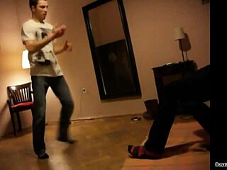 i enjoy kicking with my feet in gay kickboxing